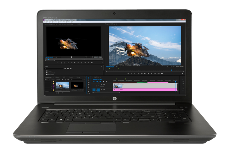HP ZBook 17 G4 i7-7700HQ/16GB/512GB rental